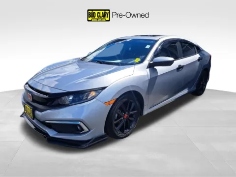 Black 2020 Honda Civic EX-L for sale in Auburn, WA