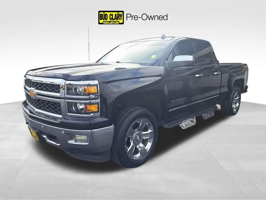 Black 2014 Chevrolet Silverado 1500 LTZ for sale in Auburn, WA