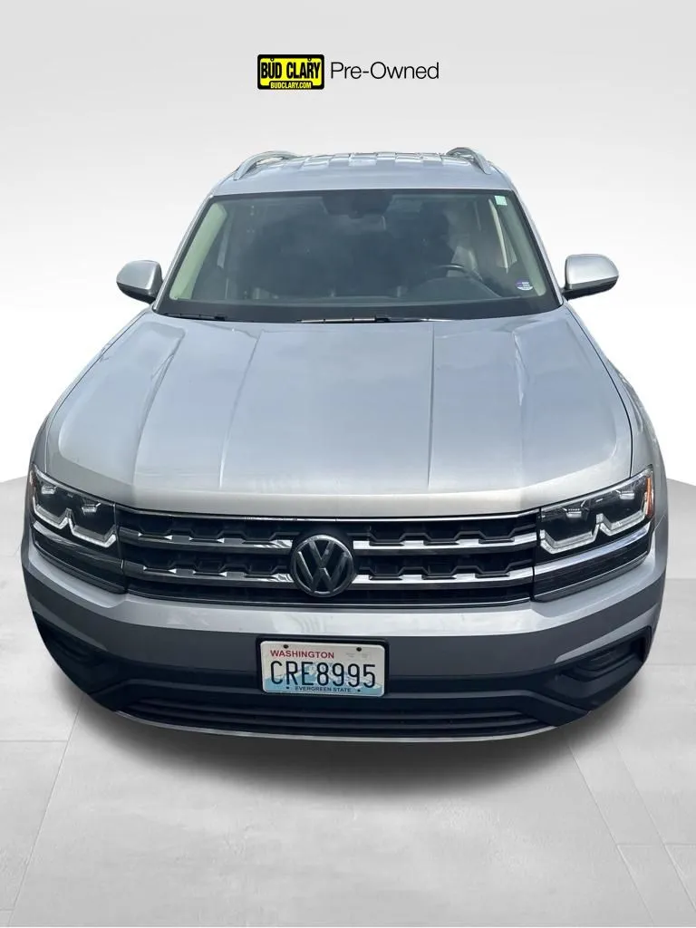 Silver 2018 Volkswagen Atlas 3.6L V6 SE for sale in Auburn, WA