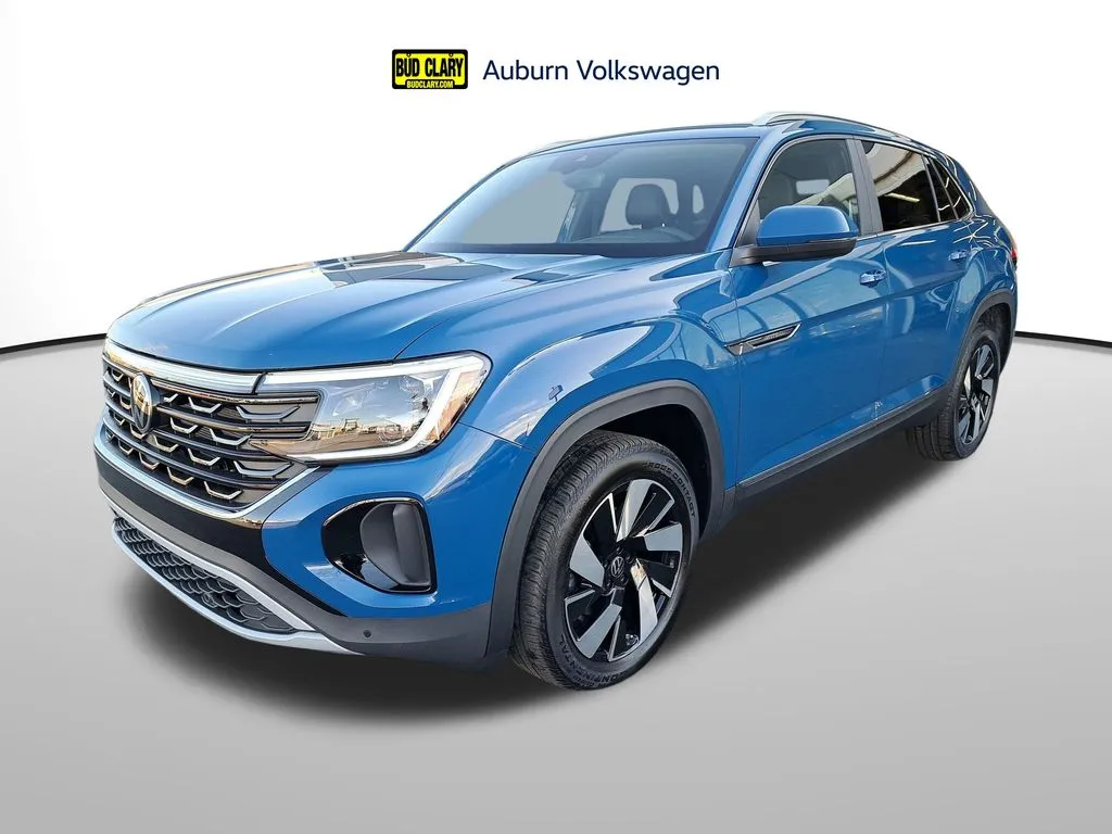 Blue 2025 Volkswagen Atlas Cross Sport 2.0T SEL for sale in Auburn, WA