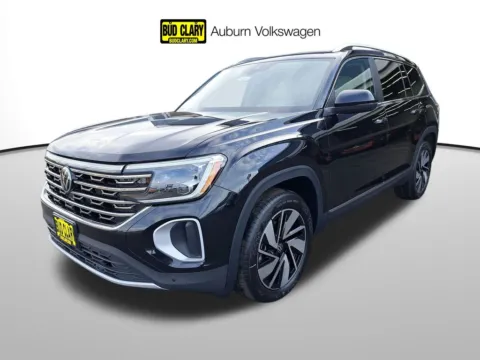 Black 2025 Volkswagen Atlas 2.0T SEL for sale in Auburn, WA