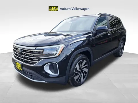 Black 2025 Volkswagen Atlas 2.0T SEL for sale in Auburn, WA