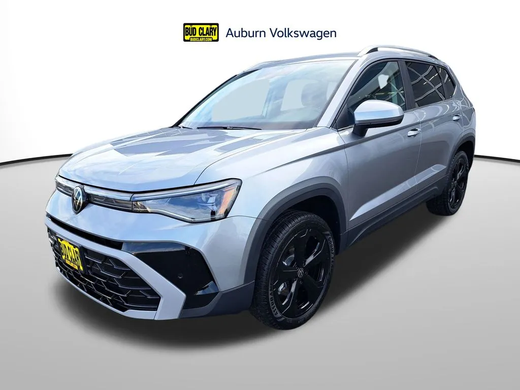 Silver 2025 Volkswagen Taos 1.5T SEL for sale in Auburn, WA