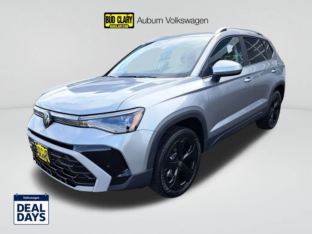 Silver 2025 Volkswagen Taos 1.5T SEL for sale in Auburn, WA