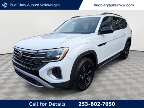 White 2025 Volkswagen Atlas 2.0T Peak Edition for sale in Auburn, WA