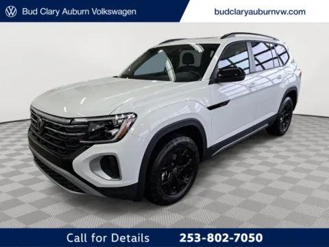 White 2025 Volkswagen Atlas 2.0T Peak Edition for sale in Auburn, WA