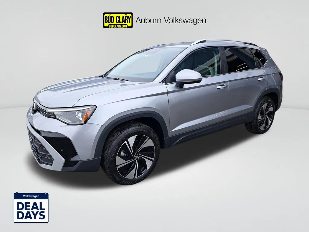 Silver 2025 Volkswagen Taos 1.5T SE for sale in Auburn, WA
