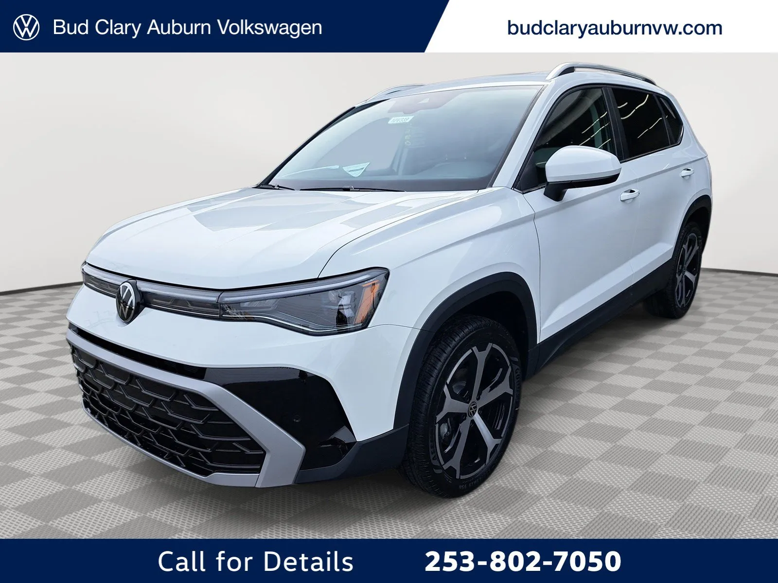 White 2025 Volkswagen Taos SEL for sale in Auburn, WA