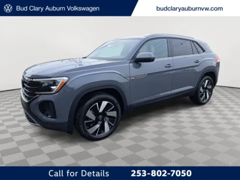 Gray 2025 Volkswagen Atlas Cross Sport 2.0T SE w/Technology for sale in Auburn, WA