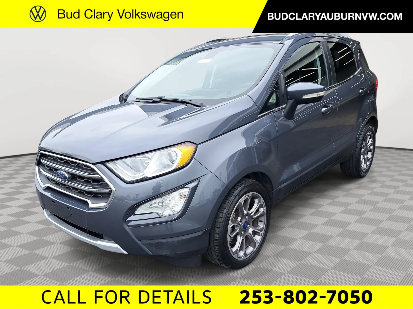 Blue 2021 Ford EcoSport Titanium for sale in Auburn, WA
