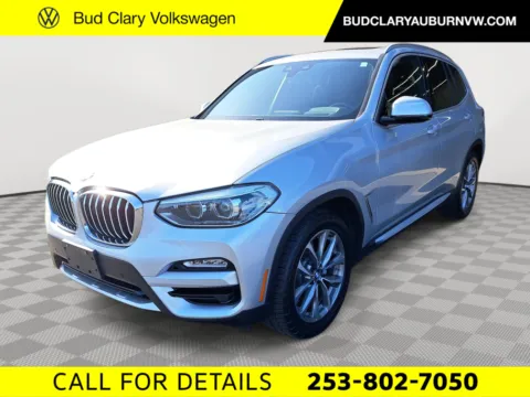 Silver 2019 BMW X3 sDrive30i for sale in Auburn, WA