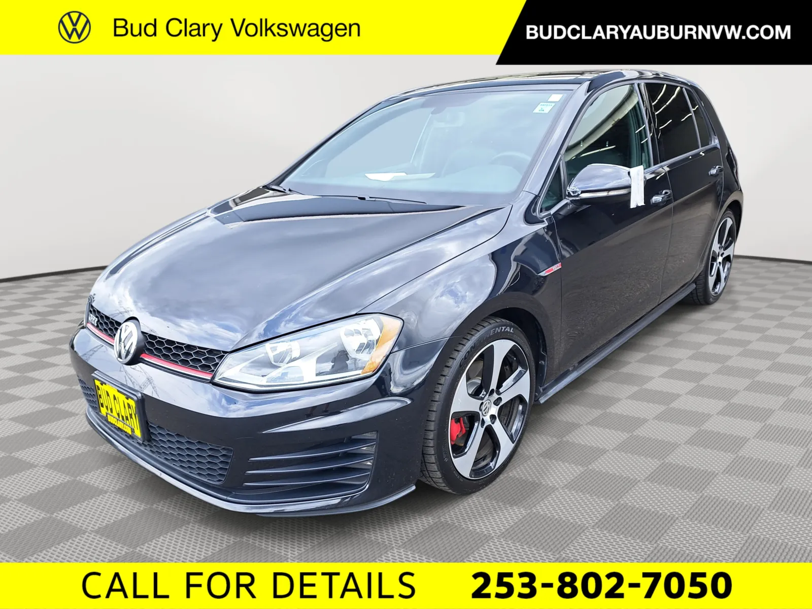 Black 2015 Volkswagen Golf GTI for sale in Auburn, WA
