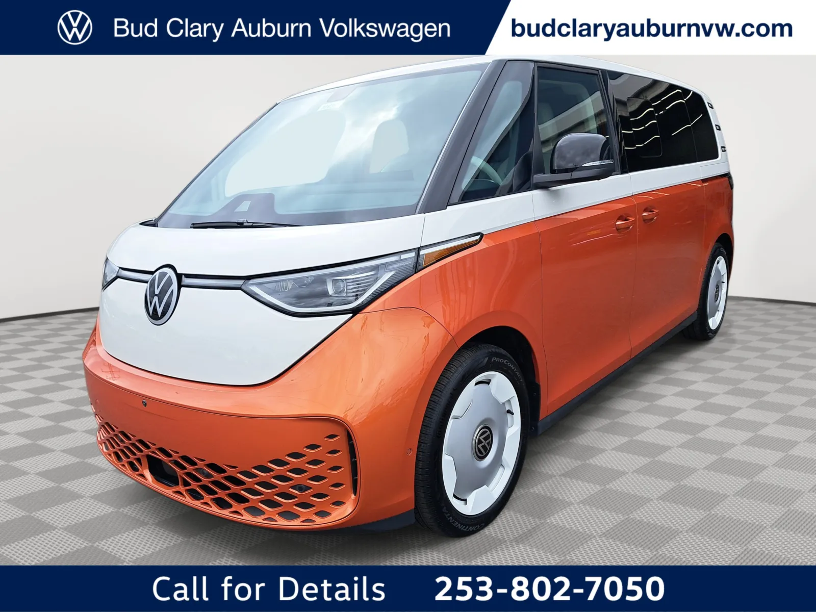 Orange 2025 Volkswagen ID. Buzz 1st Edition for sale in Auburn, WA