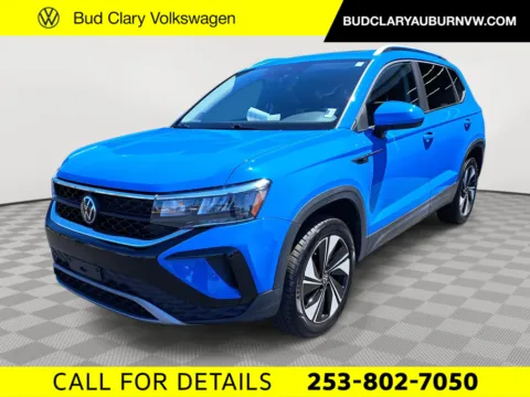 Blue 2024 Volkswagen Taos SE for sale in Auburn, WA