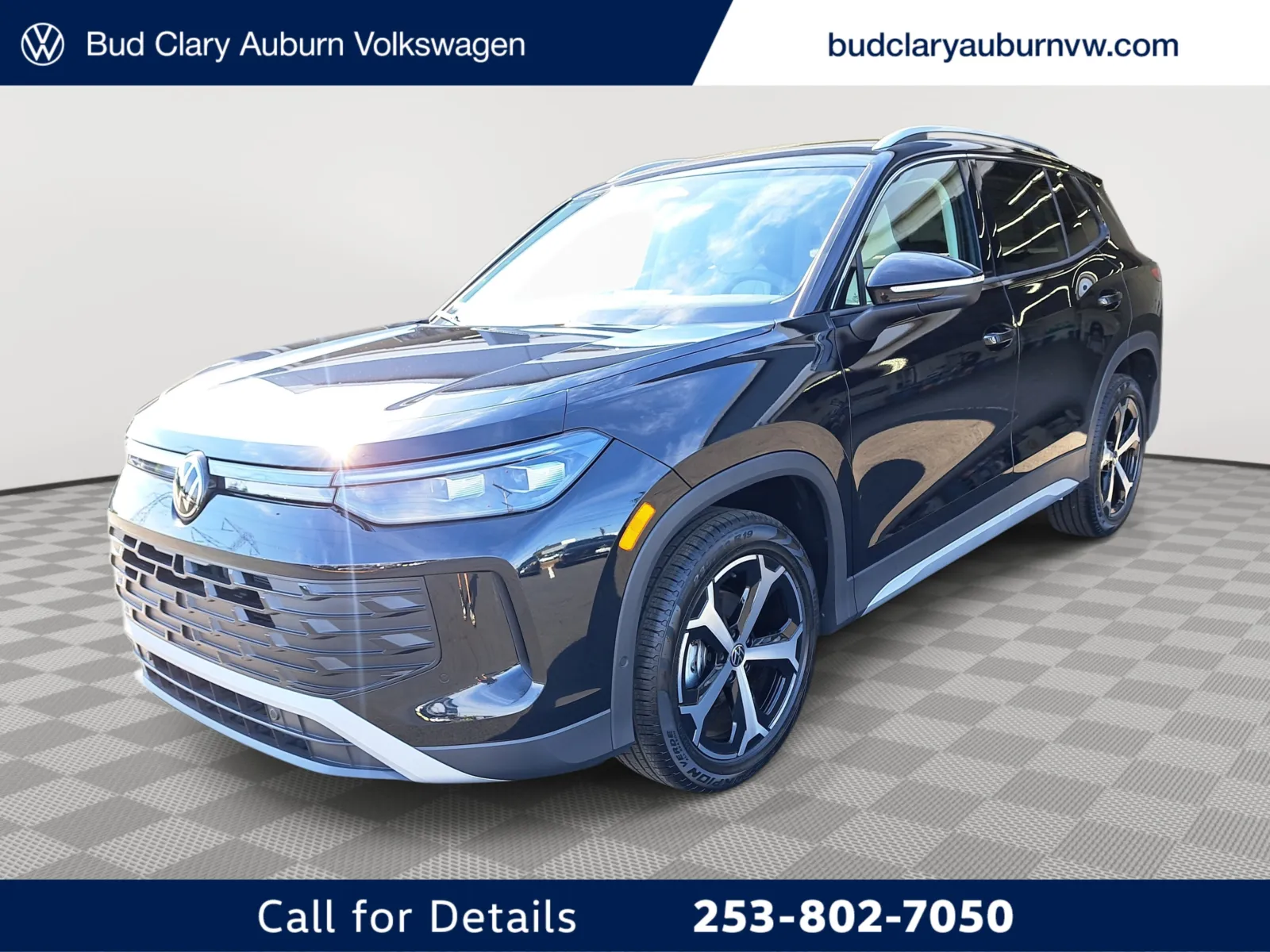 Black 2025 Volkswagen Tiguan SE for sale in Auburn, WA