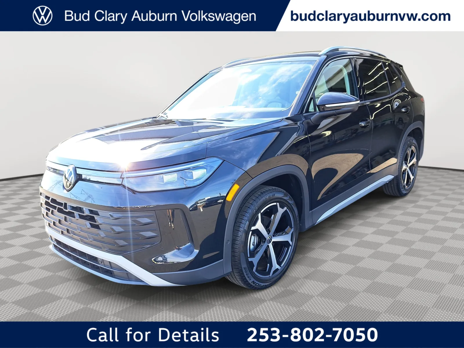 Black 2025 Volkswagen Tiguan SE for sale in Auburn, WA