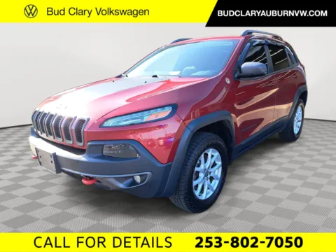 Red 2017 Jeep Cherokee Trailhawk L Plus for sale in Auburn, WA