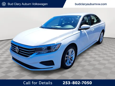 White 2020 Volkswagen Passat 2.0T SE for sale in Auburn, WA