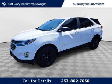 White 2021 Chevrolet Equinox LS for sale in Auburn, WA