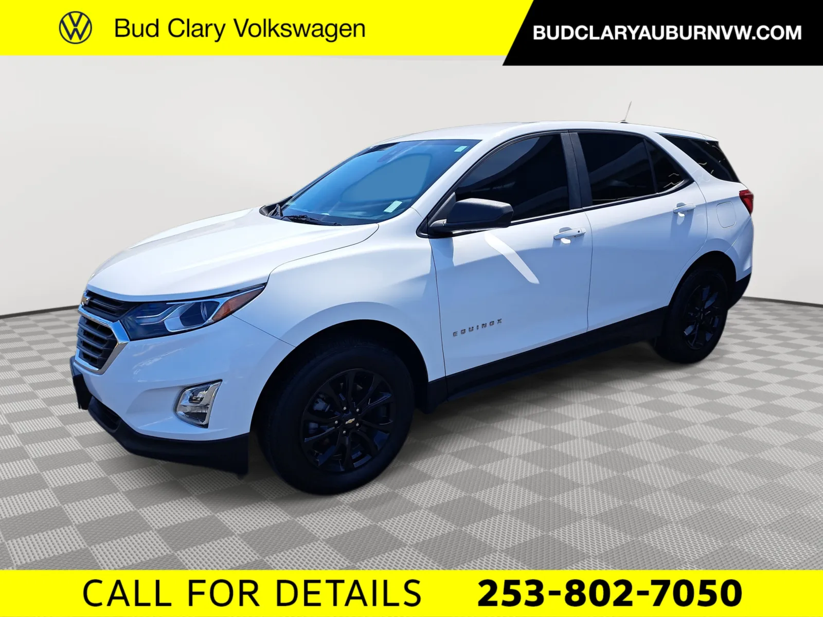 White 2021 Chevrolet Equinox LS for sale in Auburn, WA