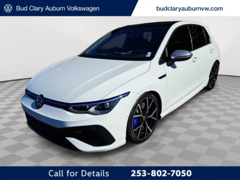 White 2022 Volkswagen Golf R 4Motion for sale in Auburn, WA
