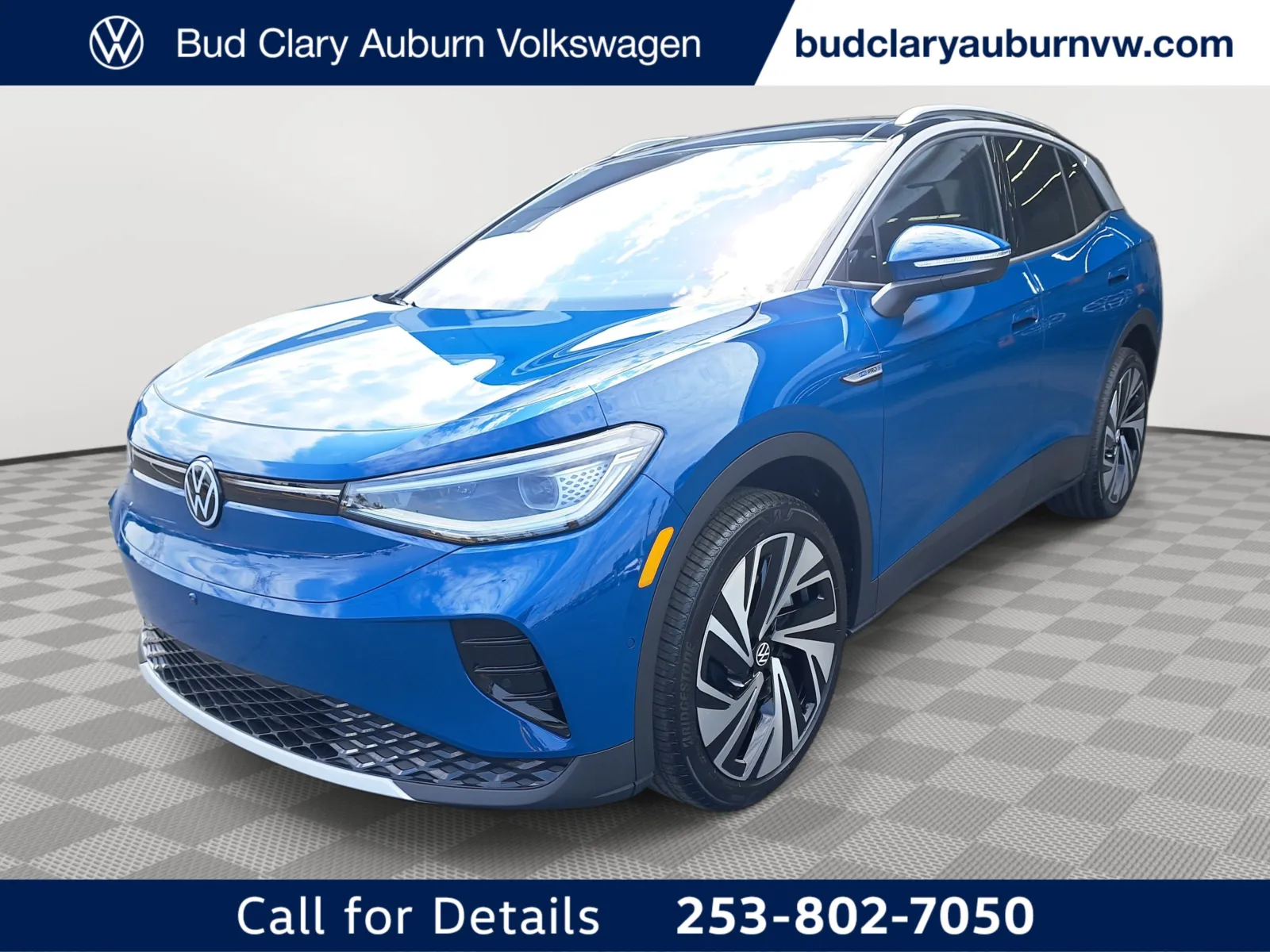 Blue 2025 Volkswagen ID.4 Pro S Plus for sale in Auburn, WA