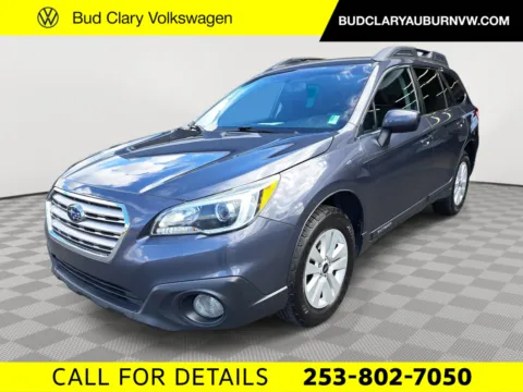 Gray 2015 Subaru Outback 2.5i Premium for sale in Auburn, WA