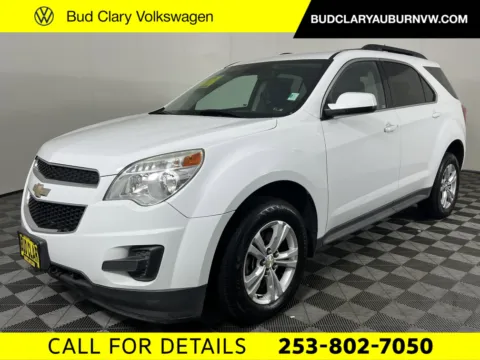 White 2015 Chevrolet Equinox LT for sale in Auburn, WA