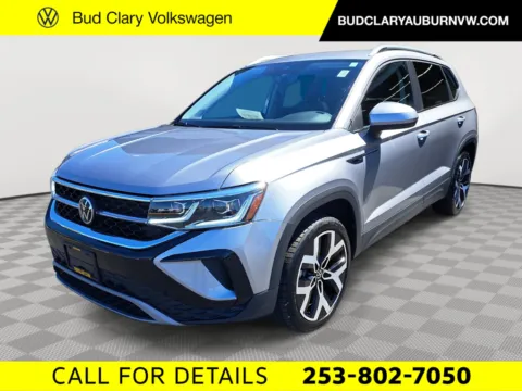 Silver 2022 Volkswagen Taos SEL for sale in Auburn, WA