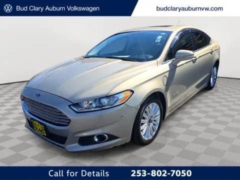 Blue 2015 Ford Fusion Energi SE Luxury for sale in Auburn, WA