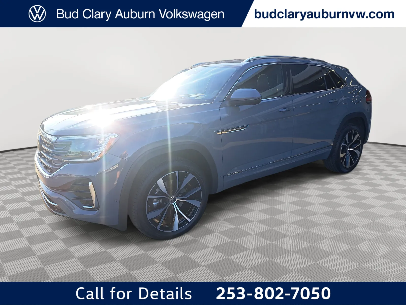 Gray 2025 Volkswagen Atlas Cross Sport 2.0T SEL Premium R-Line for sale in Auburn, WA