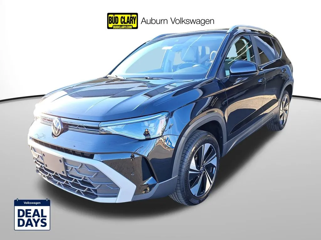 Black 2025 Volkswagen Taos 1.5T SE for sale in Auburn, WA