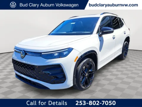 Beige 2025 Volkswagen Tiguan SE R-Line Black for sale in Auburn, WA