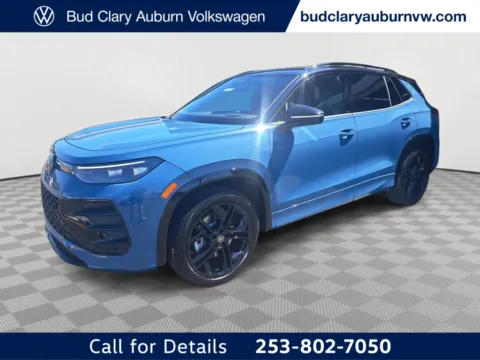 Blue 2025 Volkswagen Tiguan SE R-Line Black for sale in Auburn, WA
