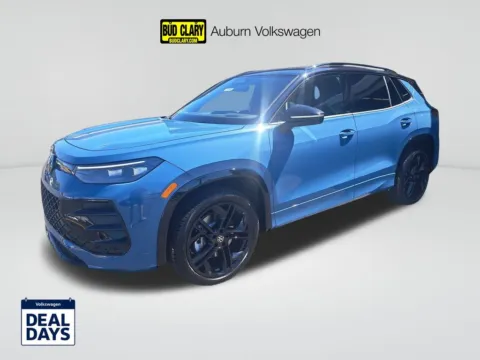 Blue 2025 Volkswagen Tiguan 2.0T SE R-Line Black for sale in Auburn, WA