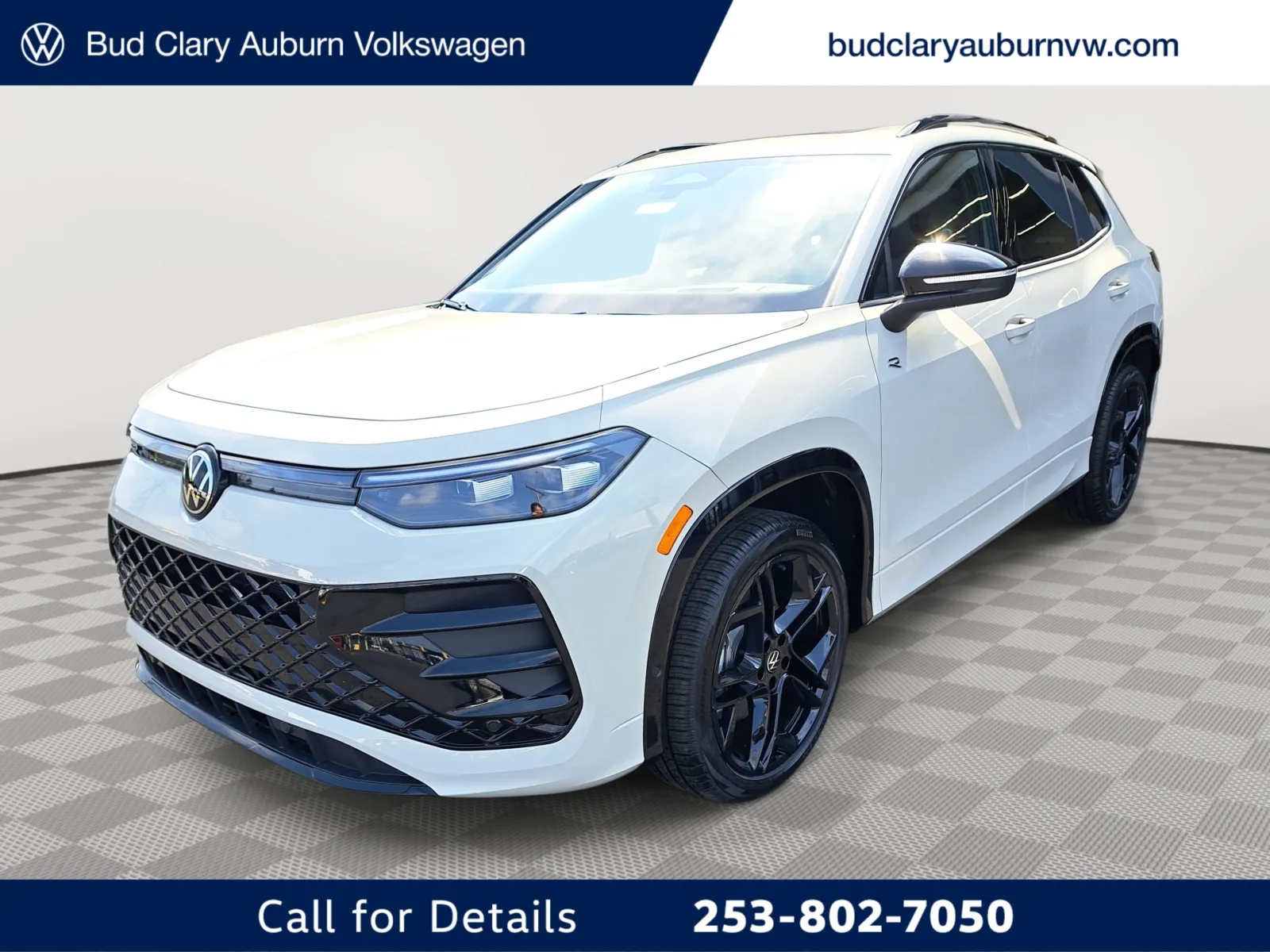 Beige 2025 Volkswagen Tiguan SE R-Line Black for sale in Auburn, WA