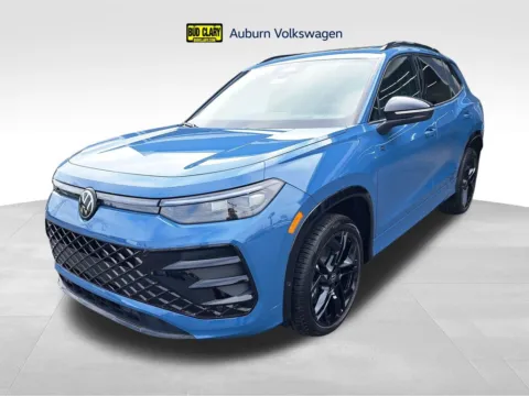 Blue 2025 Volkswagen Tiguan 2.0T SE R-Line Black for sale in Auburn, WA