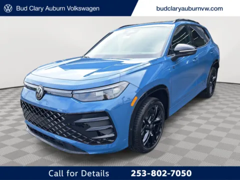 Blue 2025 Volkswagen Tiguan SE R-Line Black for sale in Auburn, WA