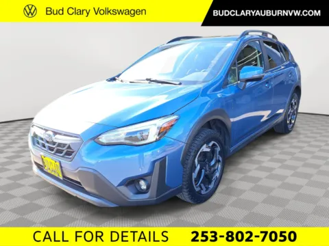Blue 2021 Subaru Crosstrek Limited for sale in Auburn, WA