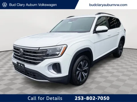 White 2025 Volkswagen Atlas 2.0T SE for sale in Auburn, WA