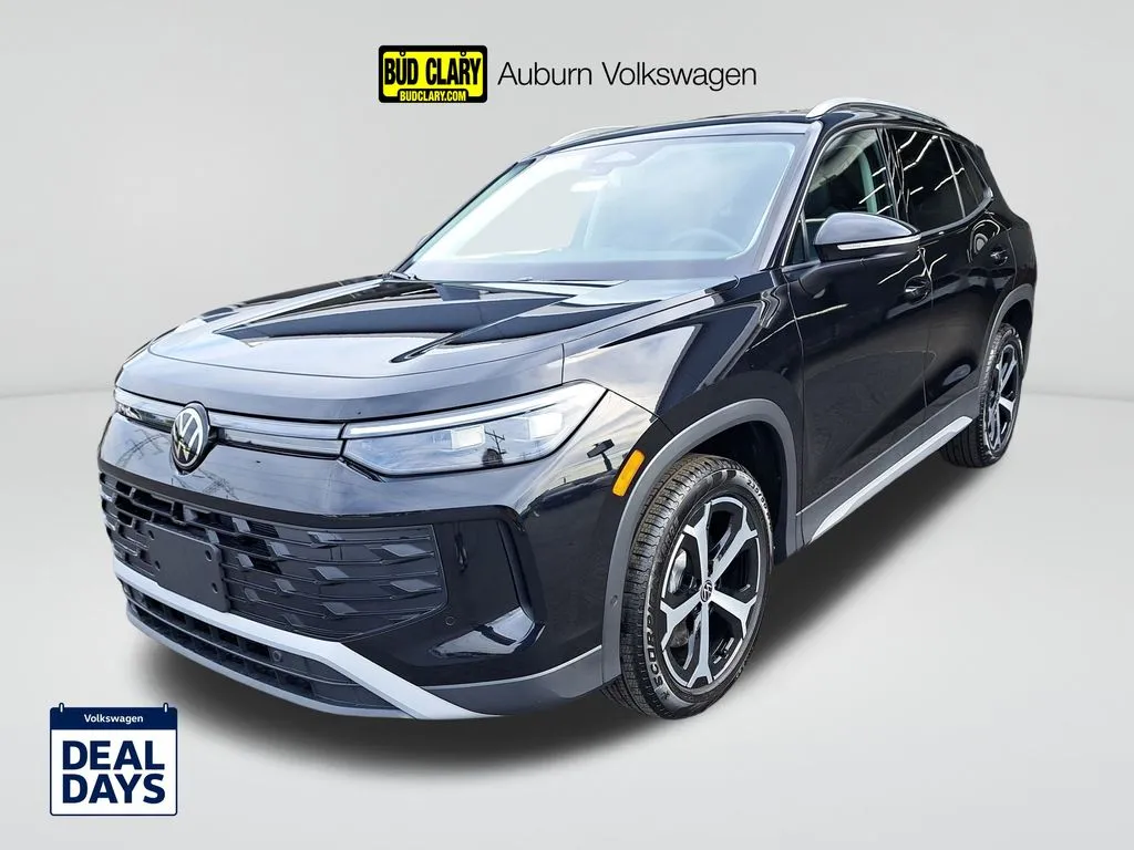 Black 2025 Volkswagen Tiguan 2.0T SE for sale in Auburn, WA
