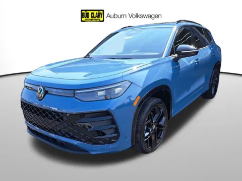 Blue 2025 Volkswagen Tiguan 2.0T SE R-Line Black for sale in Auburn, WA