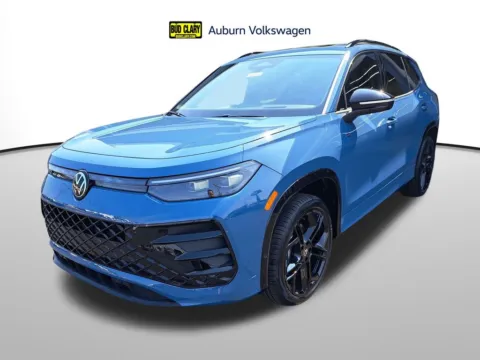 Blue 2025 Volkswagen Tiguan 2.0T SE R-Line Black for sale in Auburn, WA