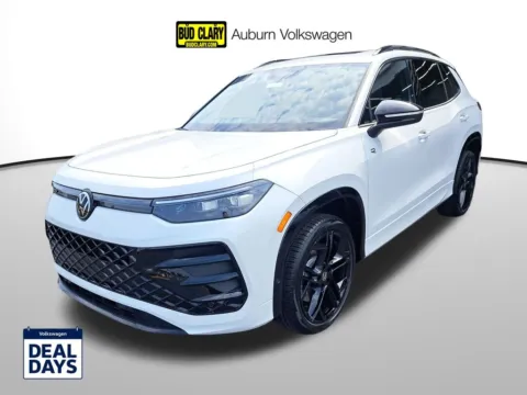 White 2025 Volkswagen Tiguan 2.0T SE R-Line Black for sale in Auburn, WA
