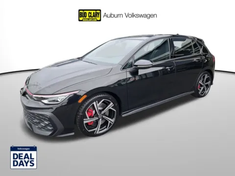 Black 2025 Volkswagen Golf GTI 2.0T SE for sale in Auburn, WA