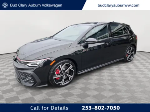 Black 2025 Volkswagen Golf GTI SE for sale in Auburn, WA