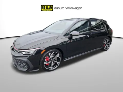Black 2025 Volkswagen Golf GTI 2.0T SE for sale in Auburn, WA