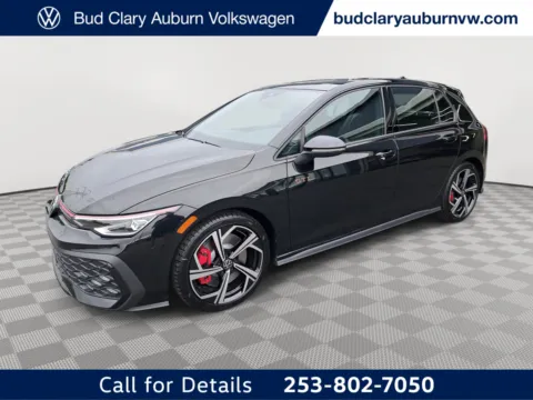 Black 2025 Volkswagen Golf GTI SE for sale in Auburn, WA