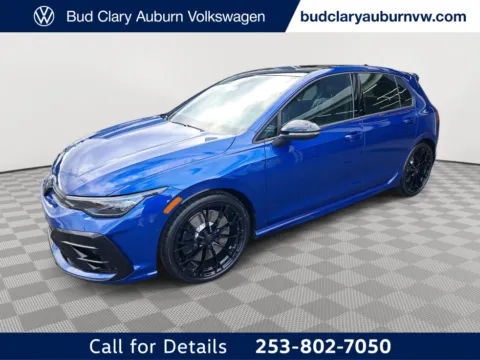 Blue 2025 Volkswagen Golf R Black Edition for sale in Auburn, WA