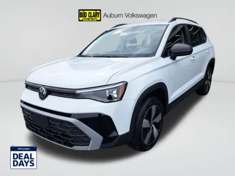 White 2025 Volkswagen Taos 1.5T S for sale in Auburn, WA